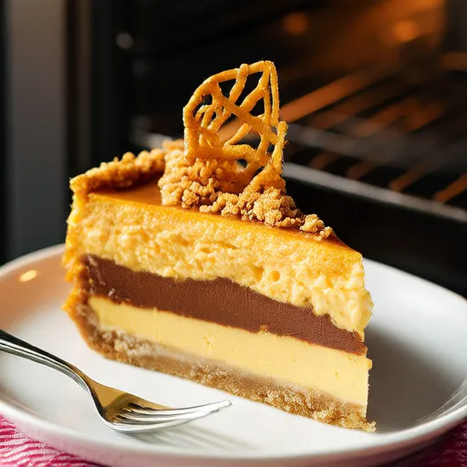 Cheesecake de Bolo de Cenoura
