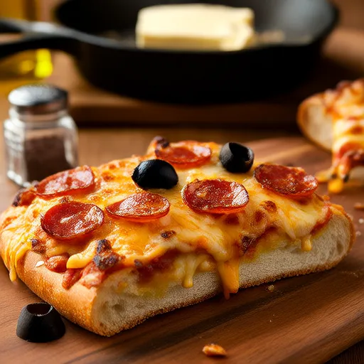 Bánh Mì Nướng Phô Mai Pepperoni
