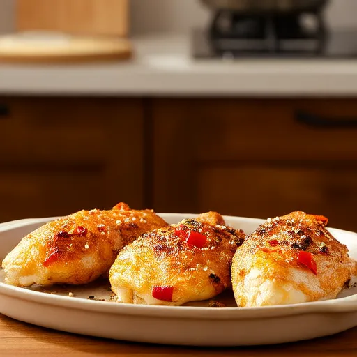 Ayam Paprika-Parmesan Panggang
