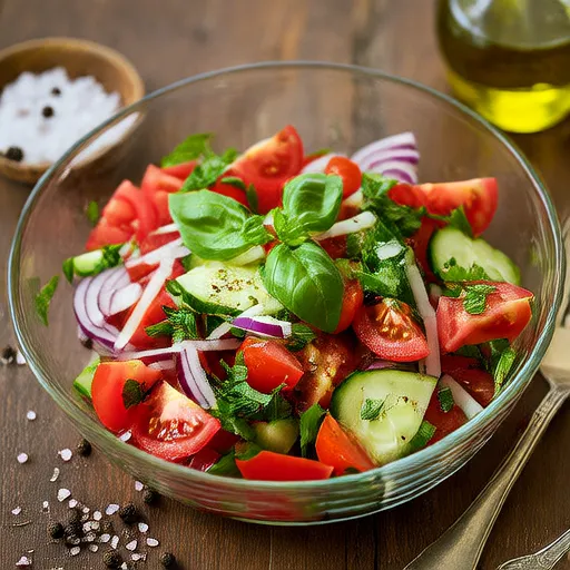 Salade de Tomates Fraîches