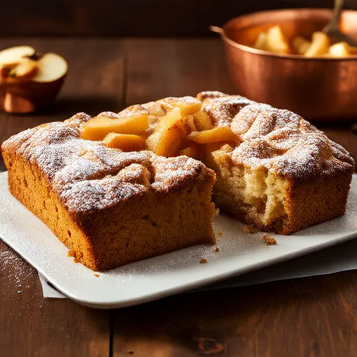 Блонди с яблоками