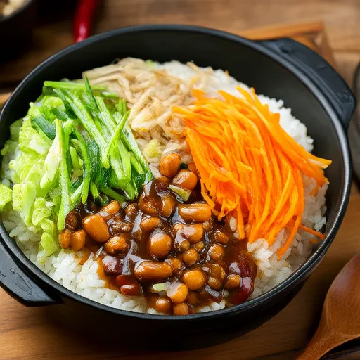 Cơm chiên rau mùa đông