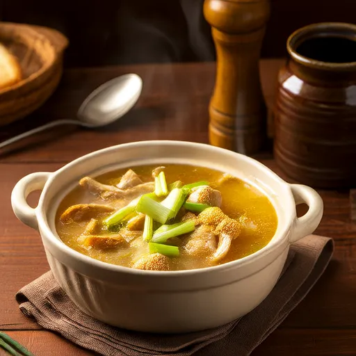 Cock-a-Leekie Soup