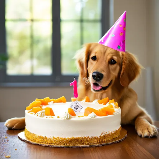 狗狗生日蛋糕