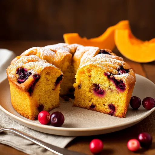 Cranberry Pumpkin Muffins