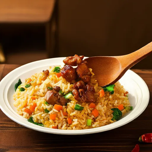 Quick Pork Fried Rice