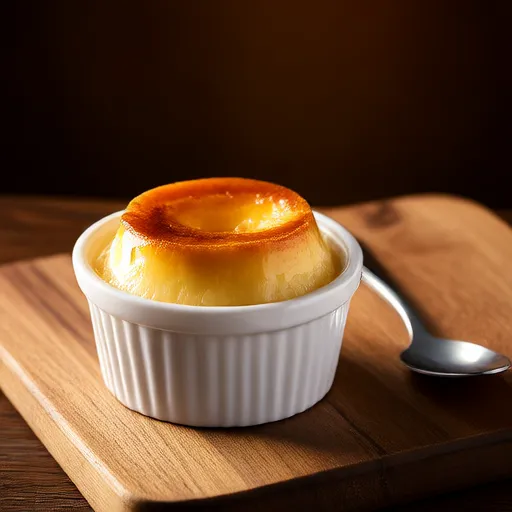 Flan Spanyol yang Sederhana dan Krimi