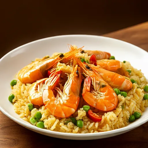 Instant Pot Shrimp Risotto with Peas