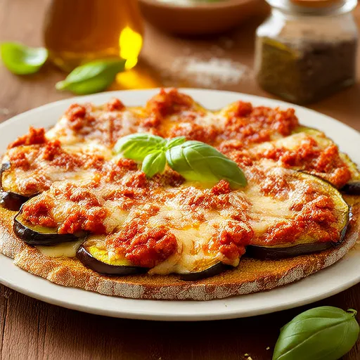 Berinjela à Parmegiana de Panela Lenta