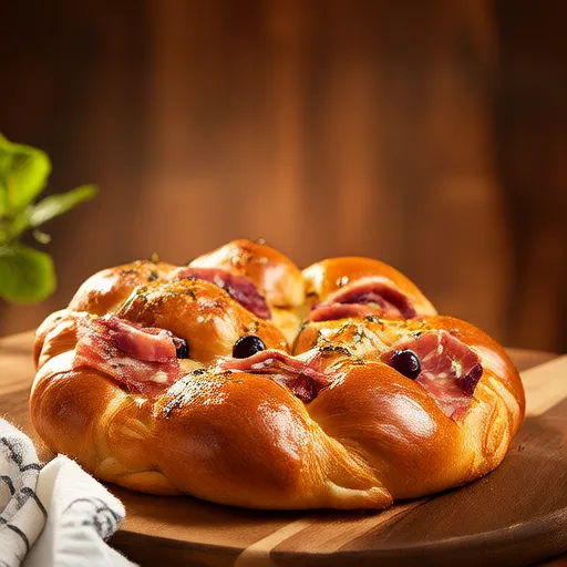 Prosciutto Plum Focaccia