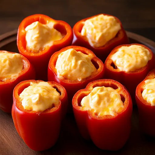2-Ingredient Stuffed Peppers