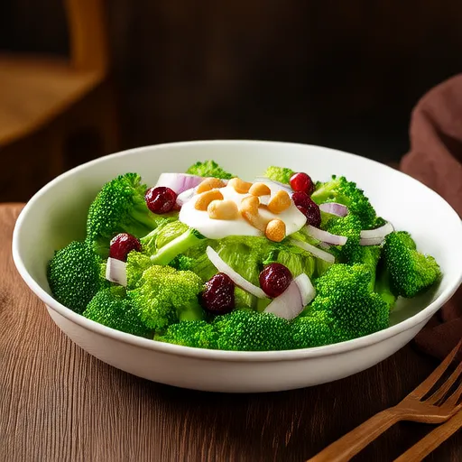 Delicious Broccoli Cranberry Salad