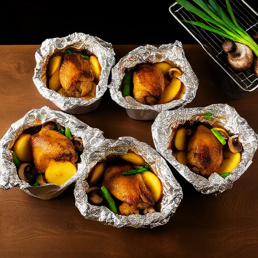 Grilled Chicken Foil Packets