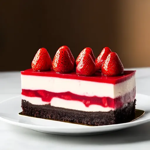 Cheesecake de Oreo com Morango