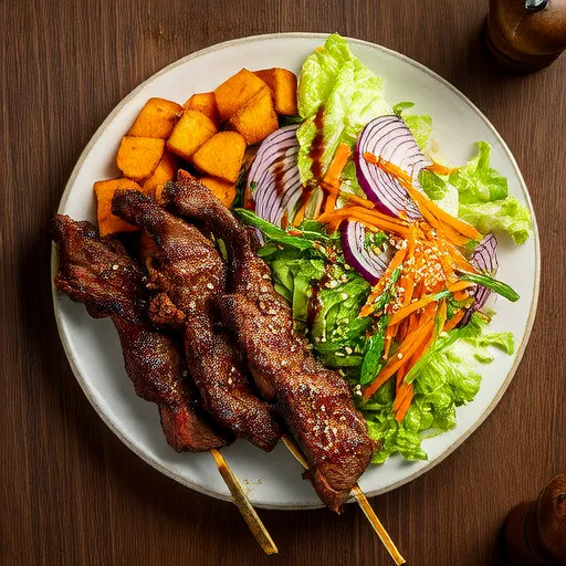 Ensalada de Cordero a la Parrilla