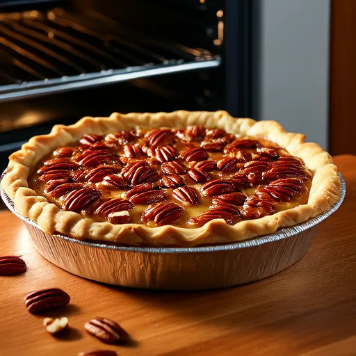Torta de Nozes-Pecã Fácil com Cheesecake