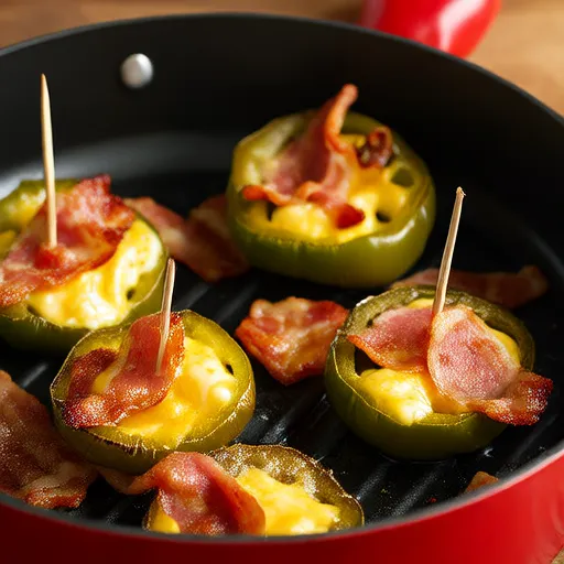 Jalapeño Poppers Chiên Bằng Nồi Chiên Không Dầu