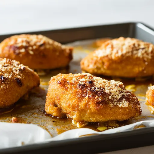 Ayam Panggang Parmesan Mudah