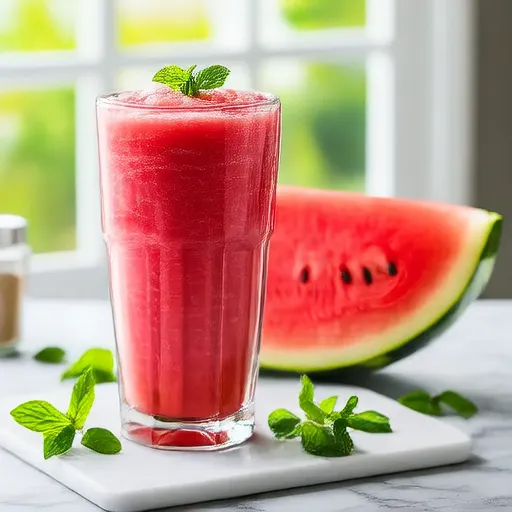 Wassermelonen-Milchshake