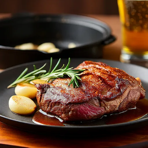 Brian's Garlicky Prime Rib