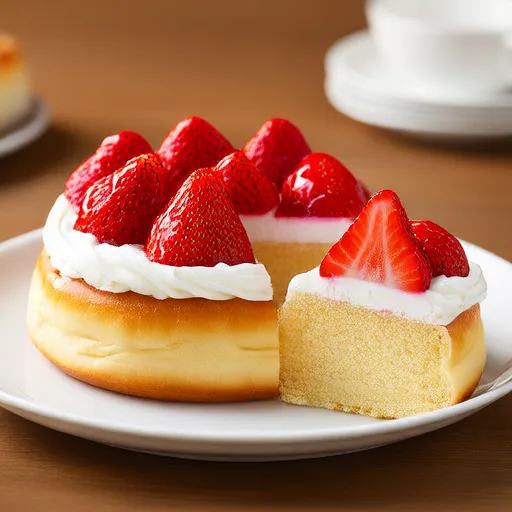 Glutenfreie Erdbeer-Schichttorte