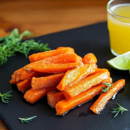 Sous Vide Maple-Glazed Carrots