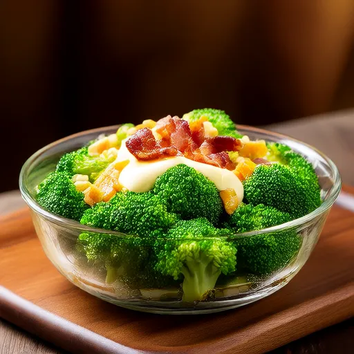 Martie's Brokoli Salad dengan Bacon dan Keju