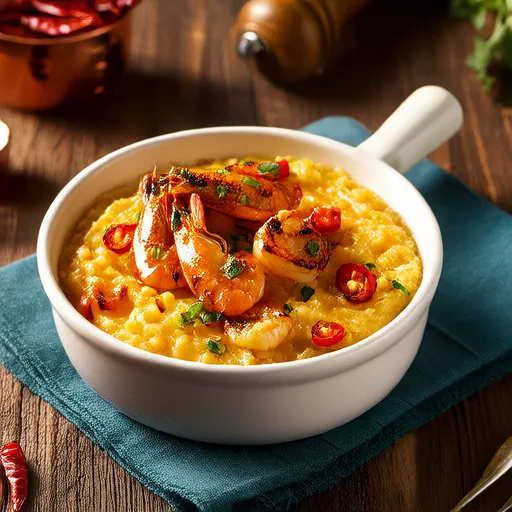 South of the Border Shrimp and Grits