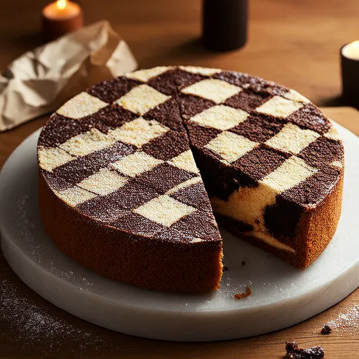 Checkerboard Cake