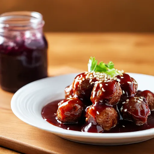 Grape Jelly Meatballs