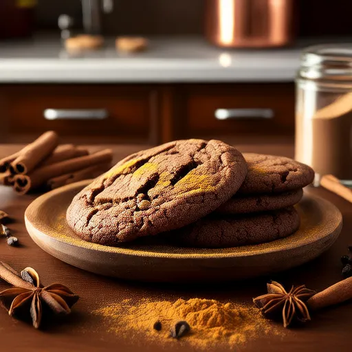 Chocolate-Gingerbread Cookies