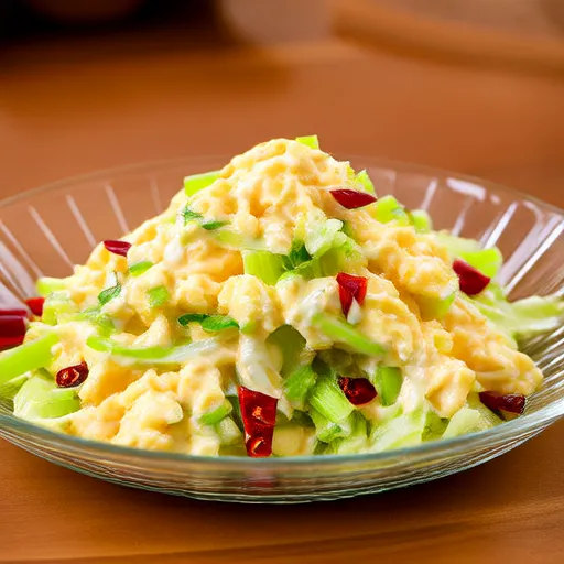 สลัดไข่รสเผ็ด