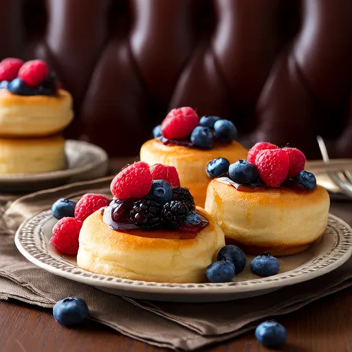 Perfekte Beerenshortcakes