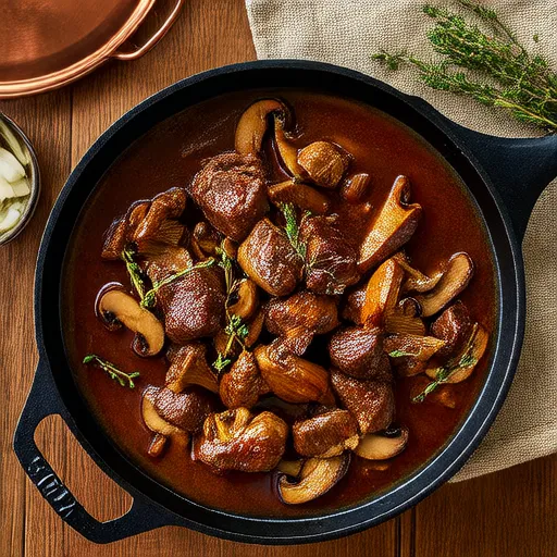 勃艮第红酒炖牛肉