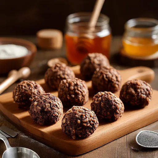 No-Bake Cranberry-Pecan Energy Balls