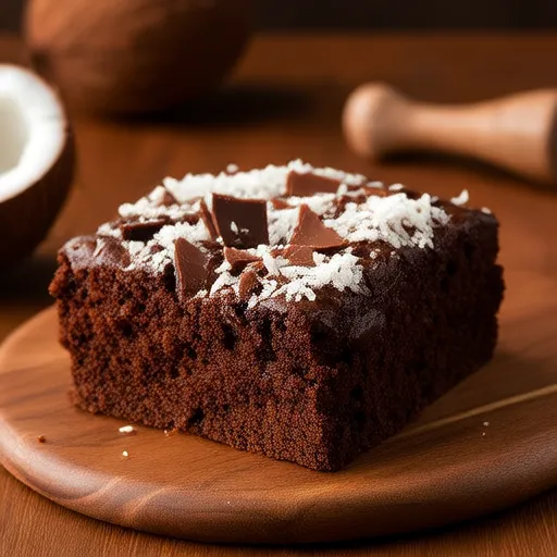 Coconut Flour Chocolate Brownies