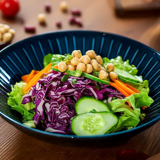 Salad Đậu và Rau củ