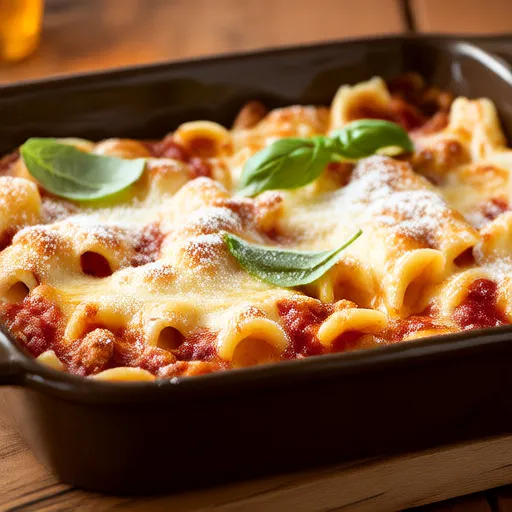 Cheese Stuffed Manicotti