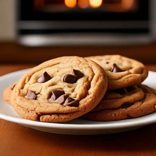 Galletas veganas con chispas de chocolate