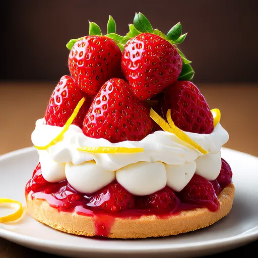 Strawberry Tiramisu Without Eggs