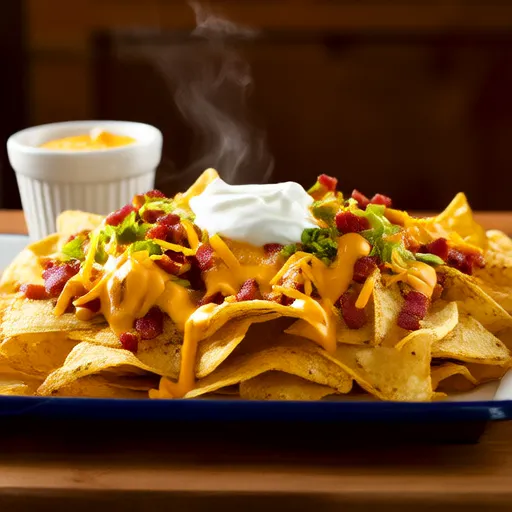 Loaded Potato Chip Nachos