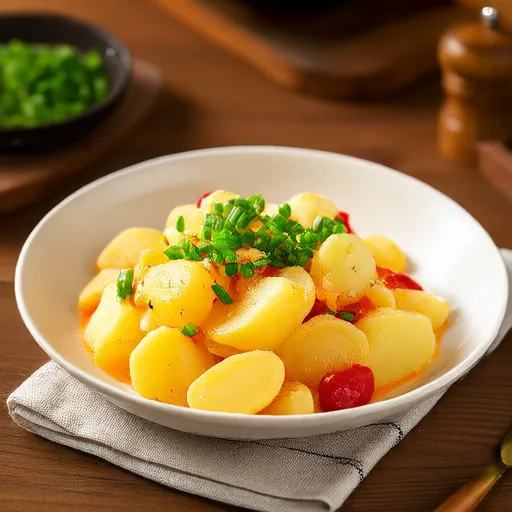 Salada de Batata com Batata-Doce