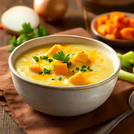 Soupe aux pommes de terre et au fromage avec Velveeta®