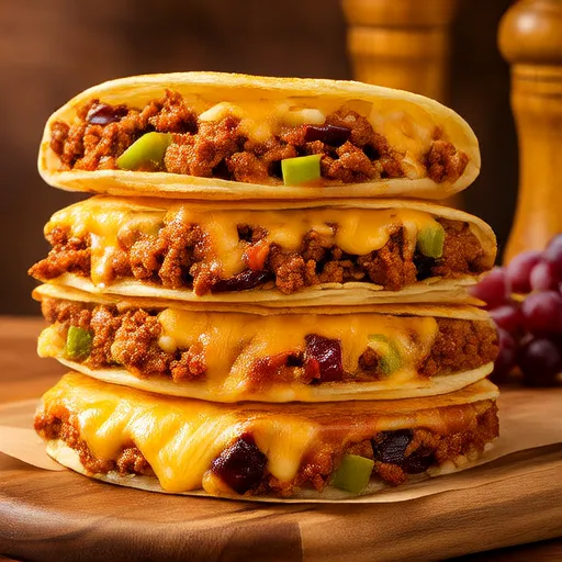 Quesadillas Daging Sapi Picadillo