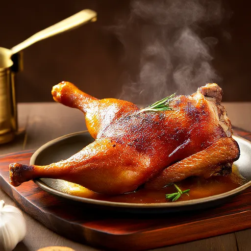Sauce de cuisson au poulet rôti