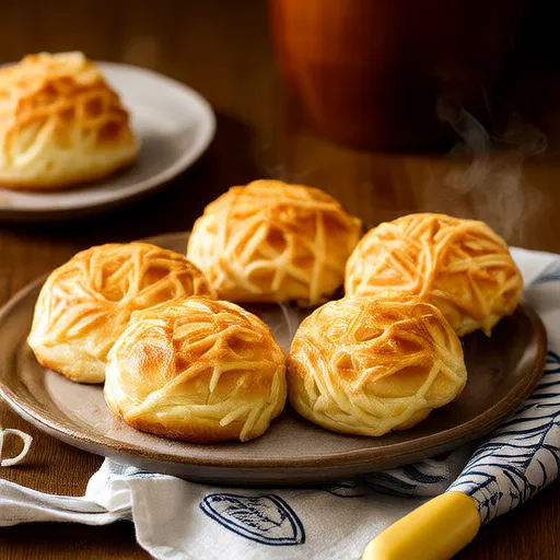 Einfache Käse-Knoblauch-Scones