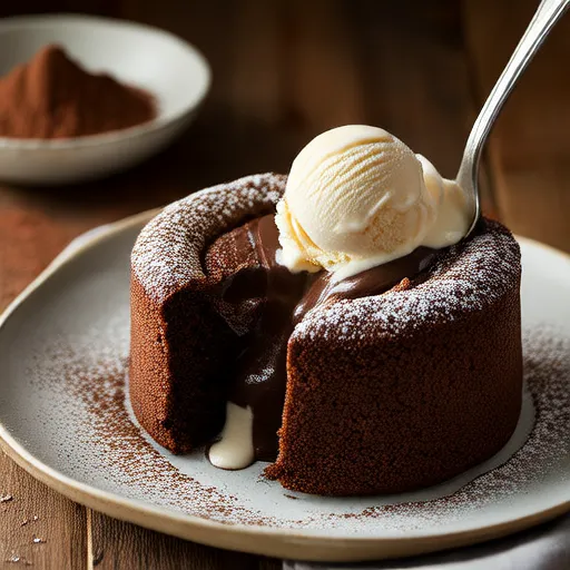 Microwave Chocolate Pudding Cake