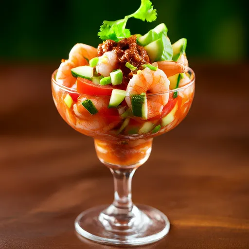 Authentic Mexican Shrimp Cocktail (Coctel de Camarones estilo Mexicano)