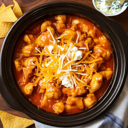 Slow Cooker Buffalo Hühnchen-Dip