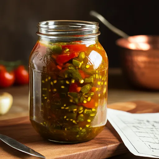 Sottaceti di Pomodoro Verde e Peperone
